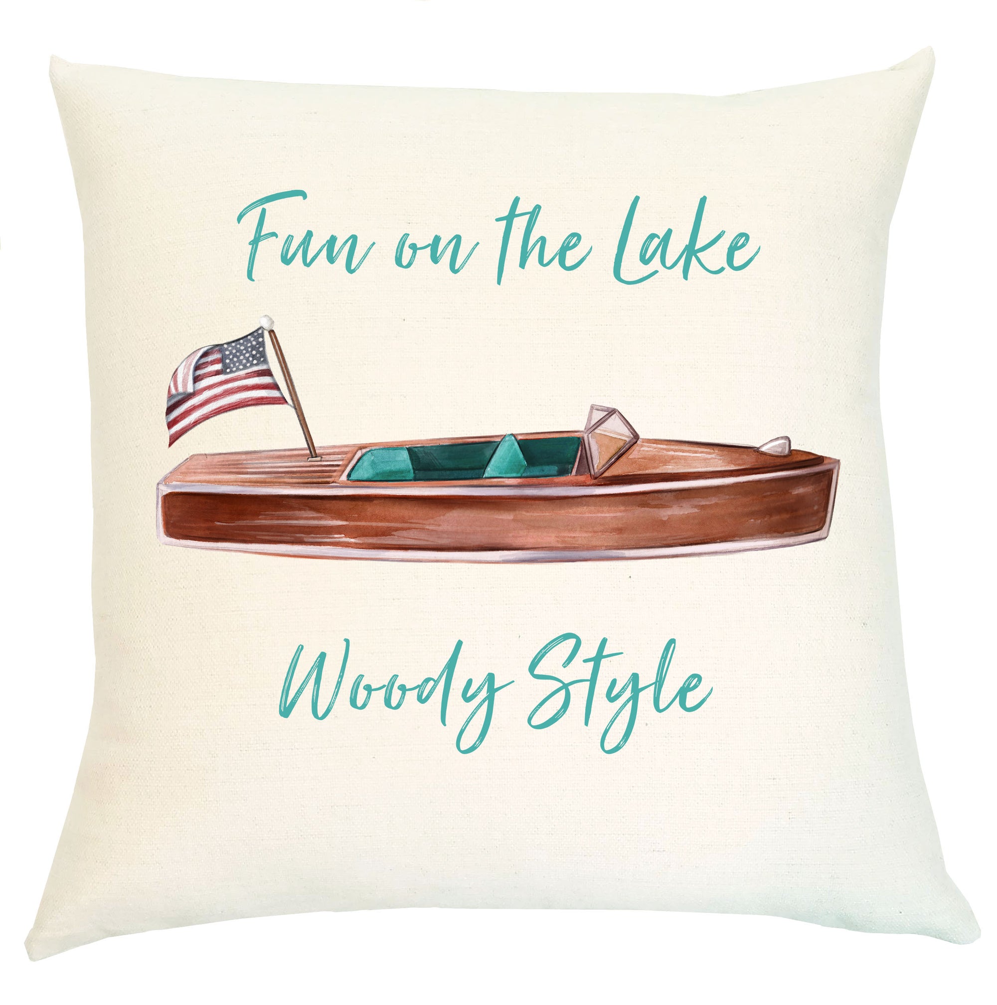 Pillow - Fun on the Lake "Woody Style"