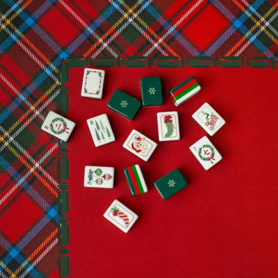Dear Santa Mahjong Tile Set
