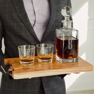 Whiskey Decanter Gift Set