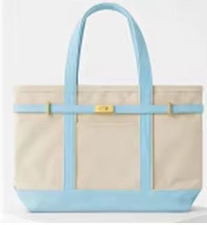 Boatkin Bag Zip Top- The "Summer It-Girl" Canvas Tote