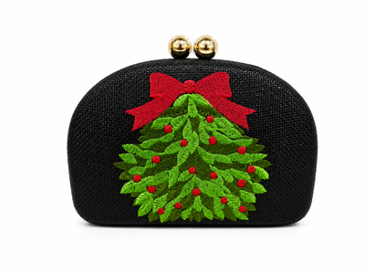 Holiday- Embroidered Clutches- WS