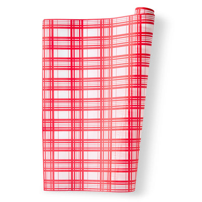 "Red Plaid" Parchment Roll