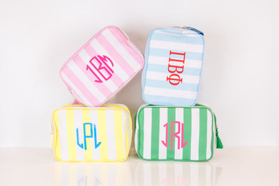 Stripe Nylon Bag Extra Large