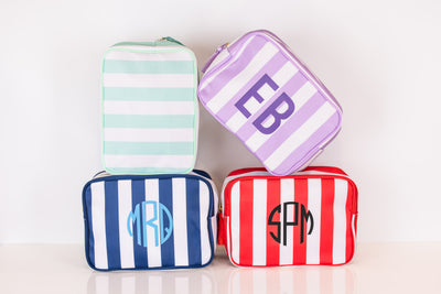 Stripe Nylon Bag Extra Large