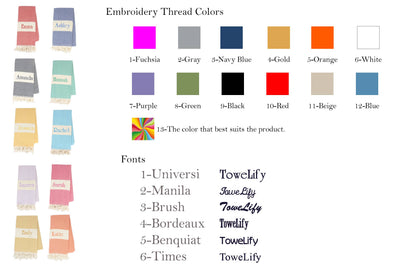 Personalized Beach Towels