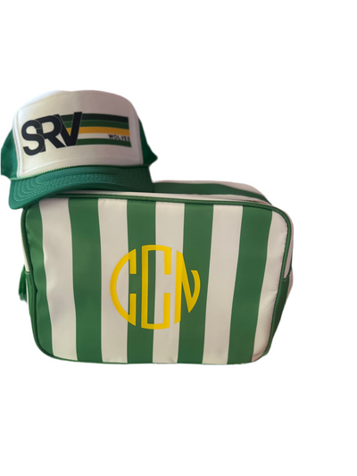 Stripe Nylon Bag Extra Large