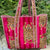 Tiger Print Bag - Pink & Red