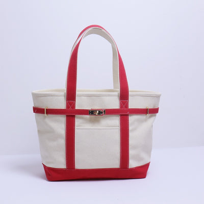 Boatkin Bag Zip Top- The "Summer It-Girl" Canvas Tote