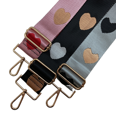 Purse Strap - Hearts