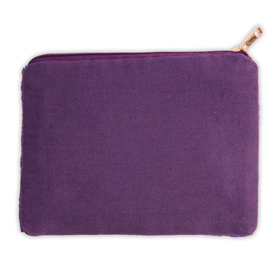 Hand Beaded Coin Pouch - TCU Horned Frogs