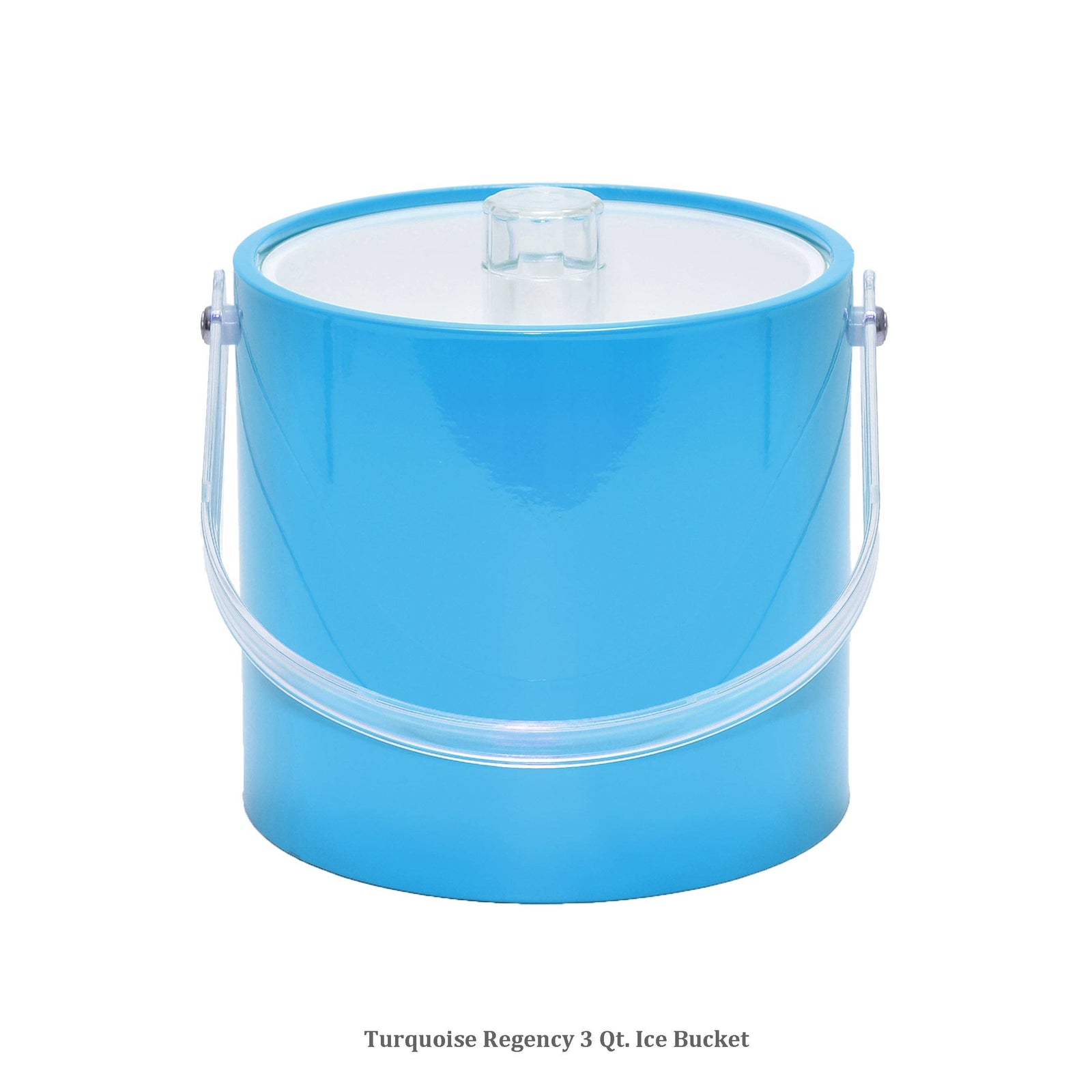 Turquoise Regency 3 qt. Ice Bucket