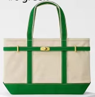 Boatkin Bag Zip Top- The "Summer It-Girl" Canvas Tote
