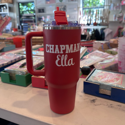 40oz Personalized Stanley Style TUMBLER