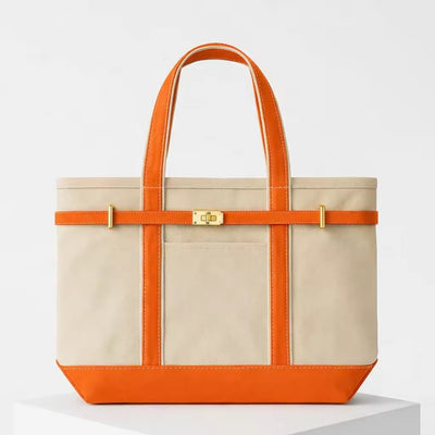 Boatkin Bag Zip Top- The "Summer It-Girl" Canvas Tote