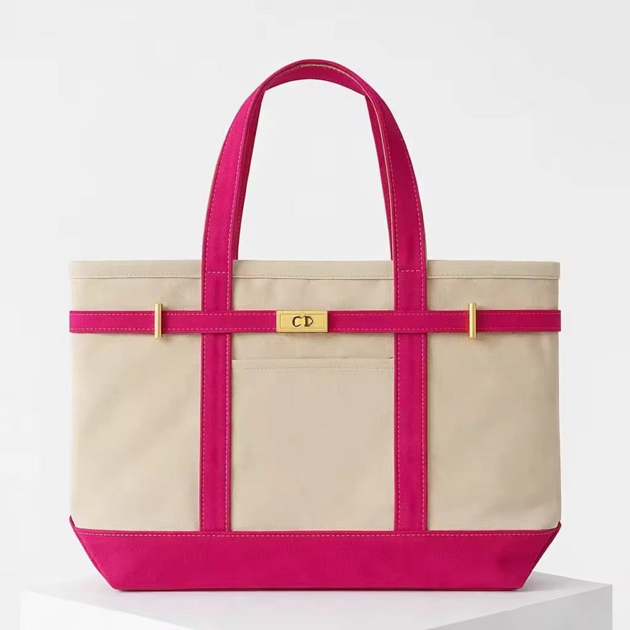 Boatkin Bag Zip Top- The "Summer It-Girl" Canvas Tote