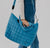 Puffer Tote Bag with Suitcase Sleeve