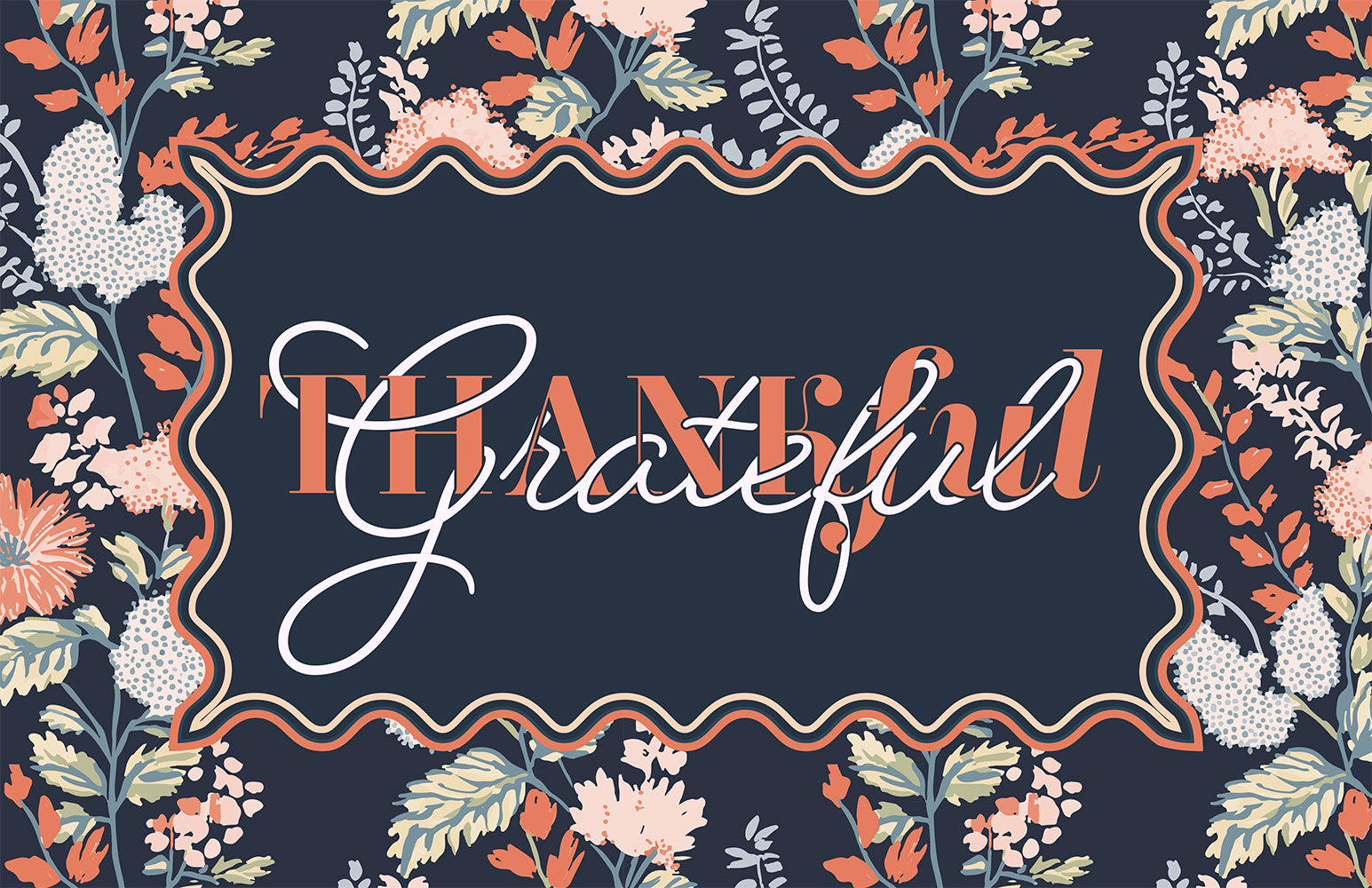 Insert - Grateful Thankful