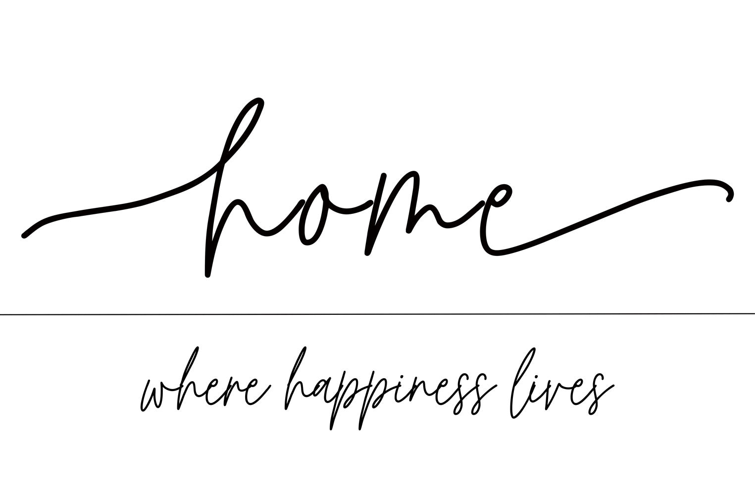Insert - Home Where Happiness Lives