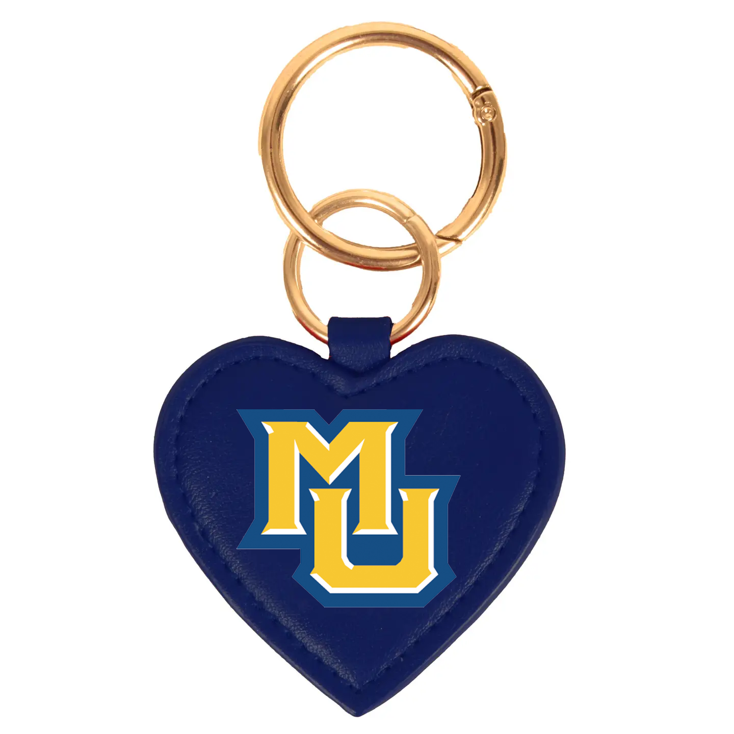 Heart Key Chain - Marquette University