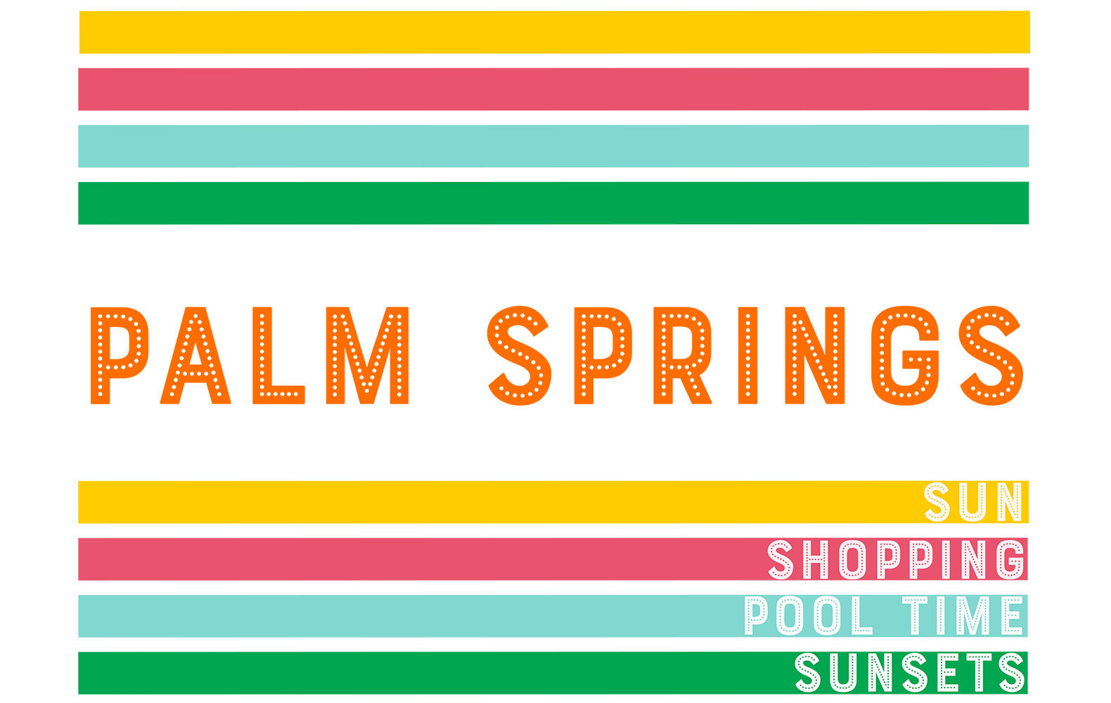 Insert - Palm Springs Stripe
