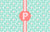 Insert Personalized - Green Lattice