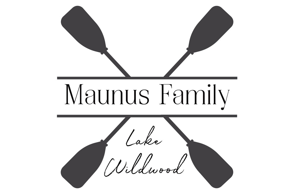 Insert Personalized - Lake Oars