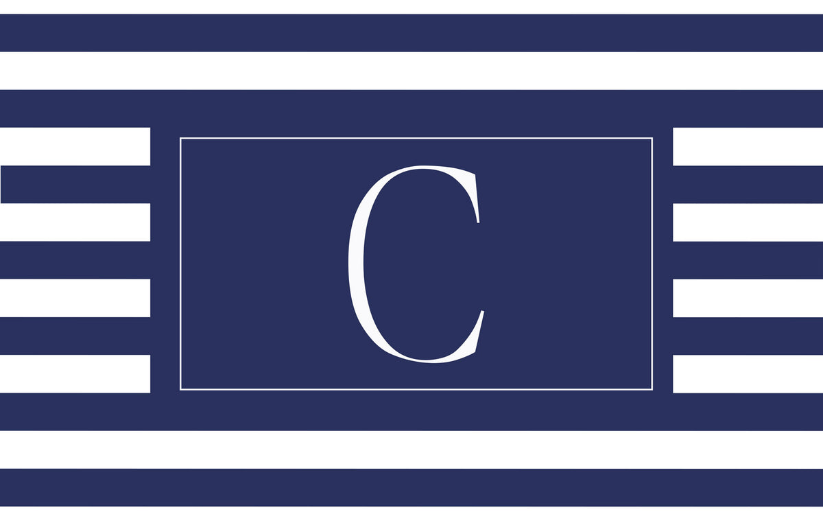 Insert Personalized - Navy Stripe