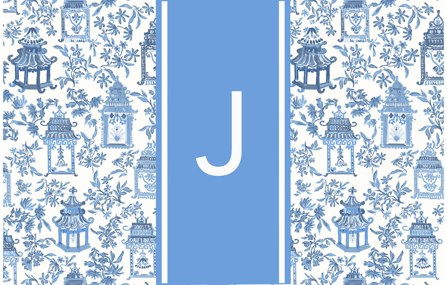 Insert Personalized - Pagoda Blue