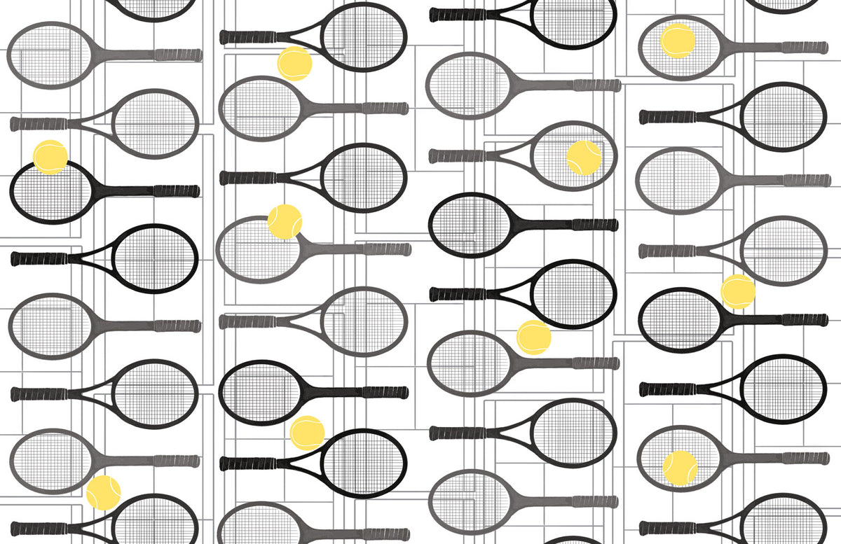 Insert - Tennis Black and Yellow