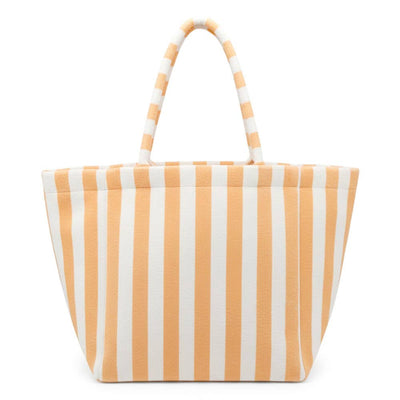 Striped Terry Tote Bag - Personalized