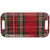 Plaid Holiday Melamine Tray