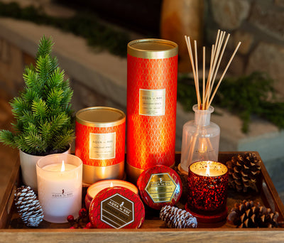 Holiday Spice 4oz Aqua De SOi Candle Tin