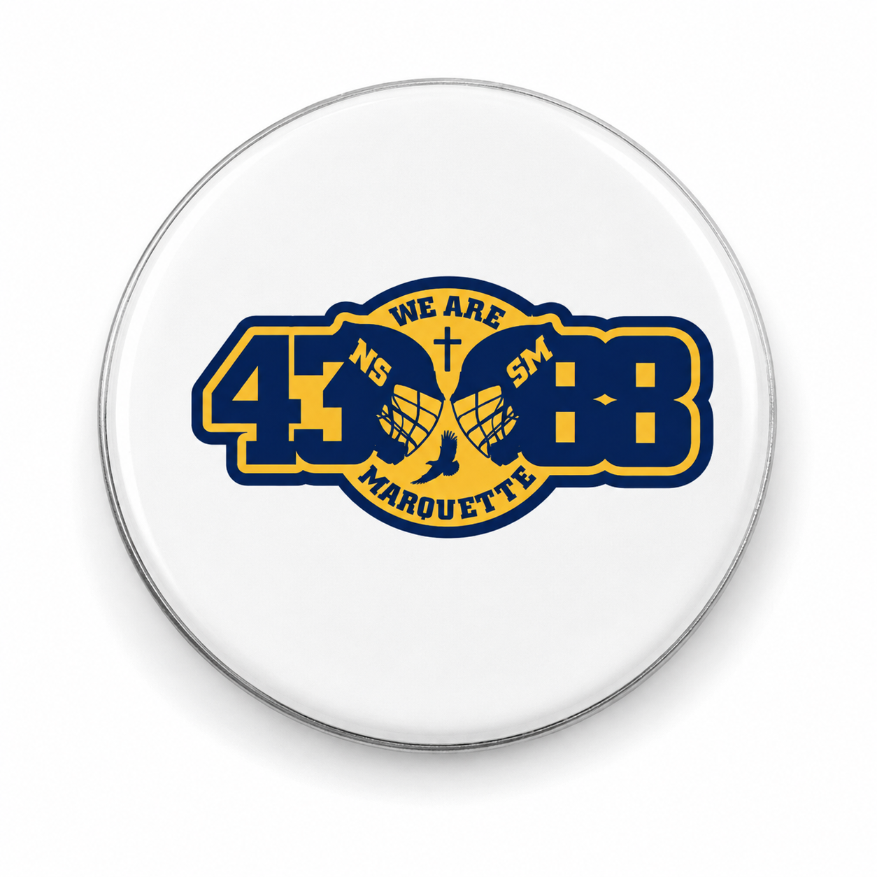 43|88 Commemorative Button - Marquette University