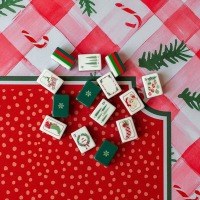 Dear Santa Mahjong Tile Set
