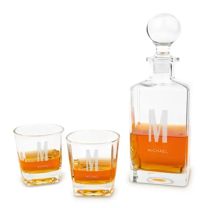 Whiskey Decanter Gift Set