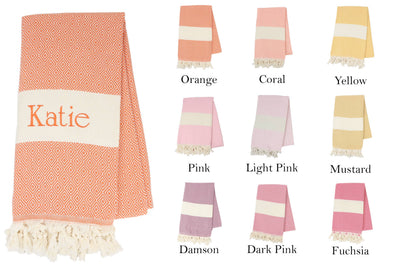 Personalized Beach Towels