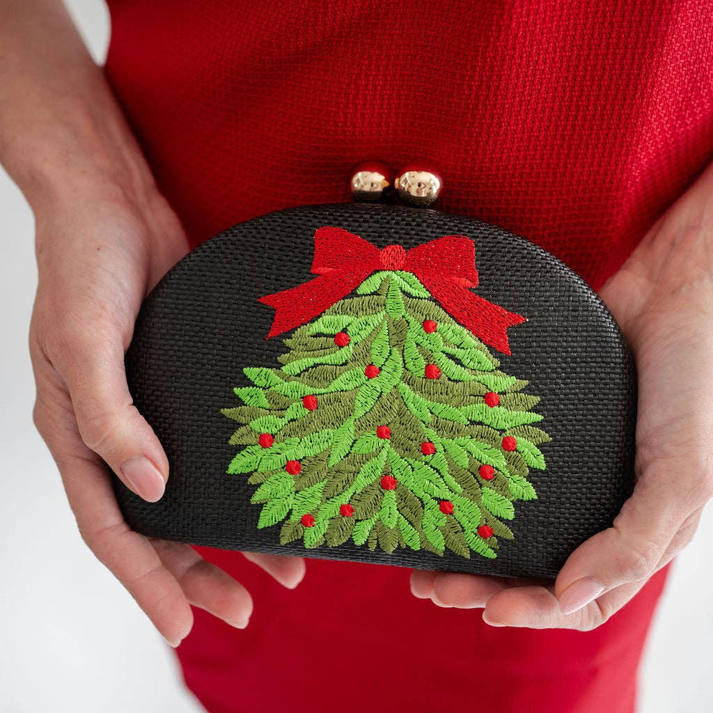 Holiday- Embroidered Clutches- WS