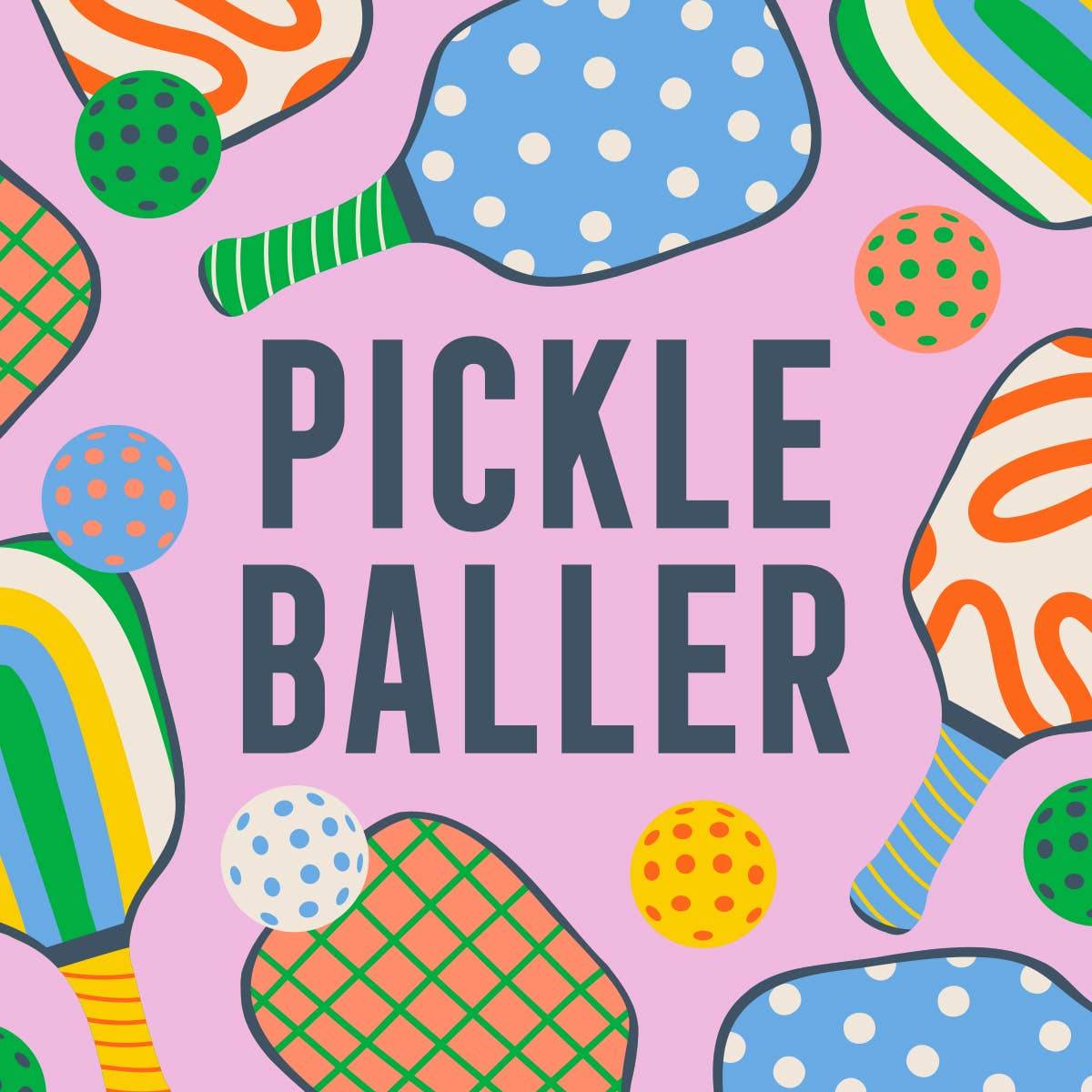 Pickelball Funny Cocktail Napkins | Pickleballer - 20ct