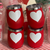 Insulated Tumbler Wine - Red with White Heart