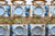 Plate and Pattern White Metal Plates