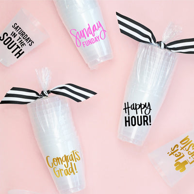 Frosted Stadium Cups - Sunday Funday!