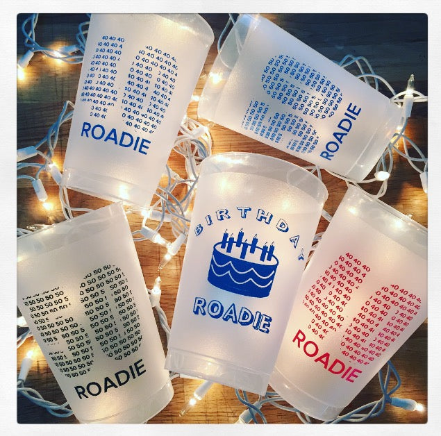Frosted Stadium Cups - 50th Roadie