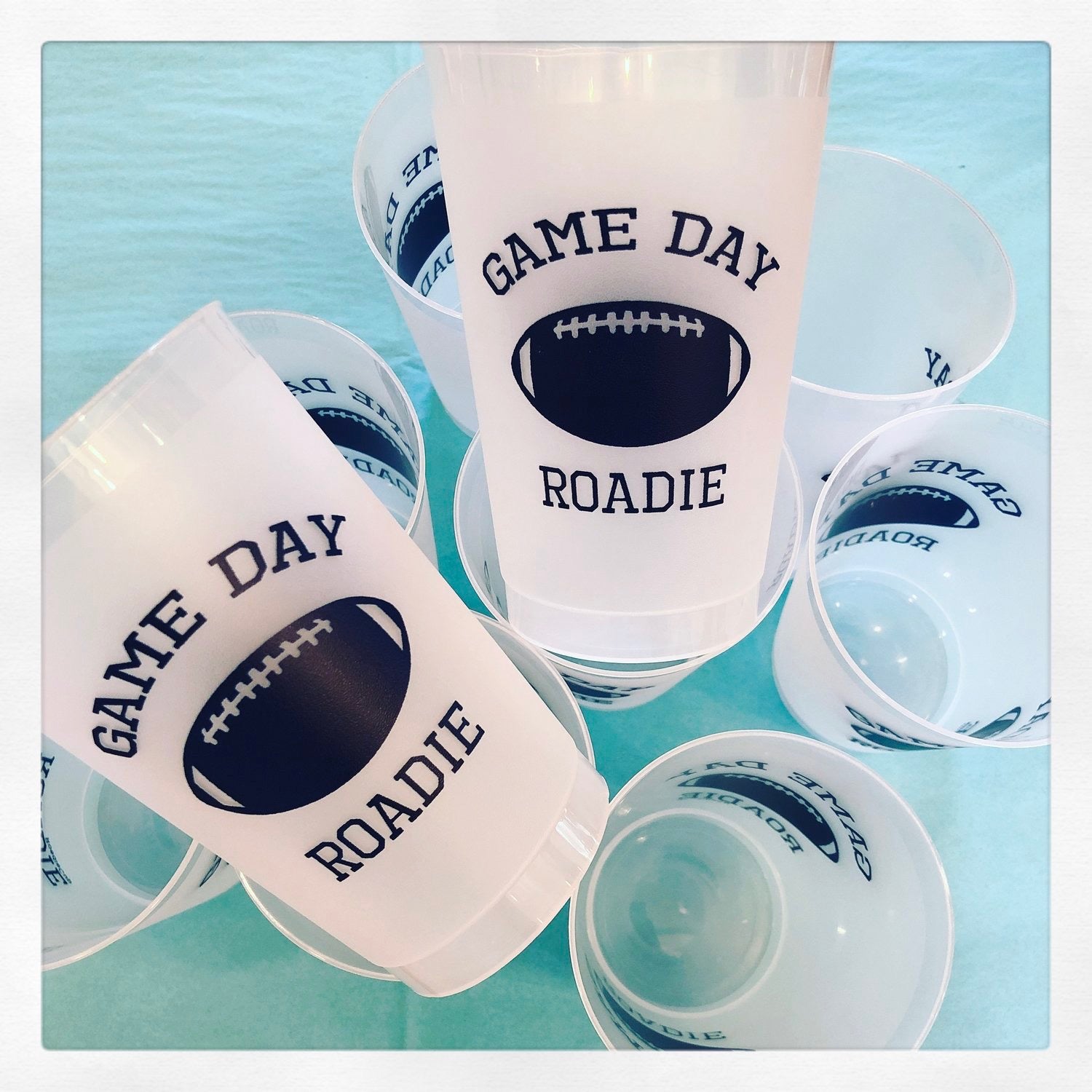 Frosted Stadium Cups - Game Day Roadie