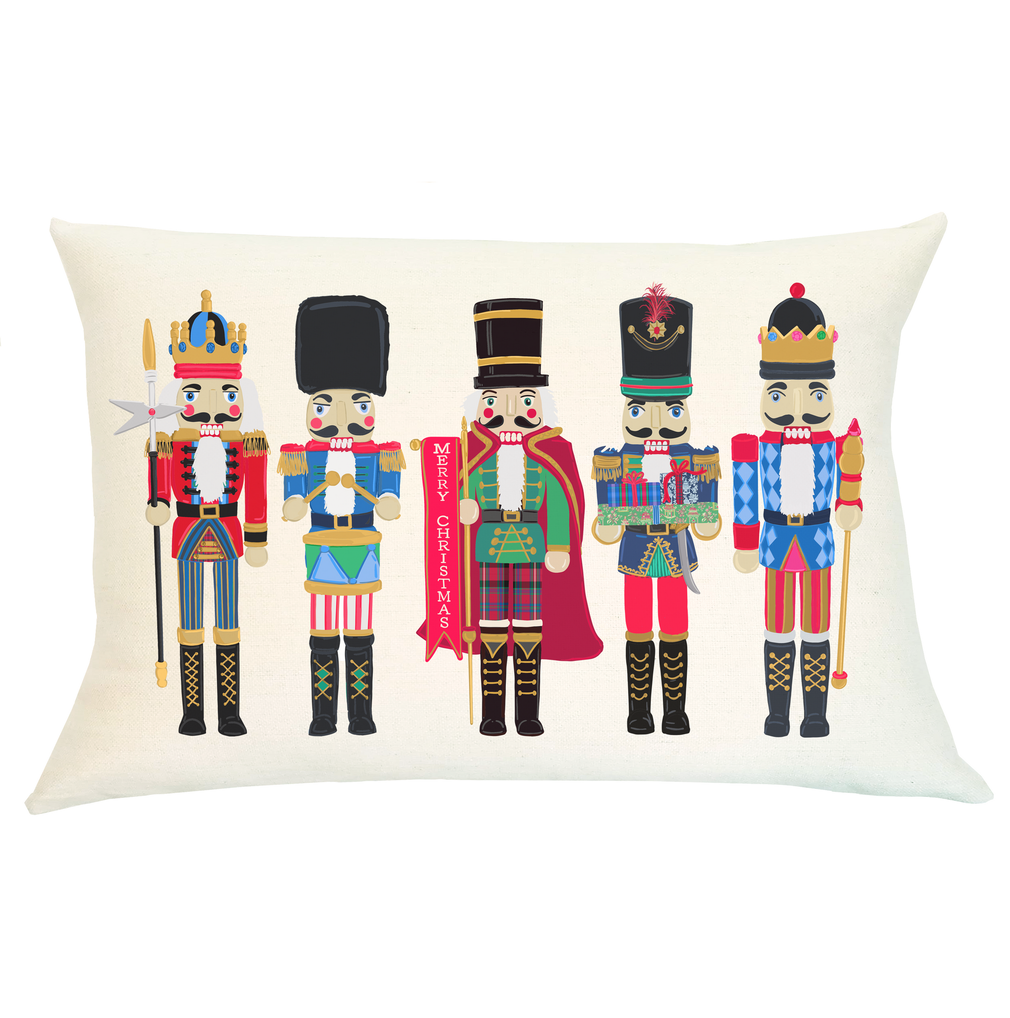 Pillow Lumbar - Nutcrackers - Insert Included