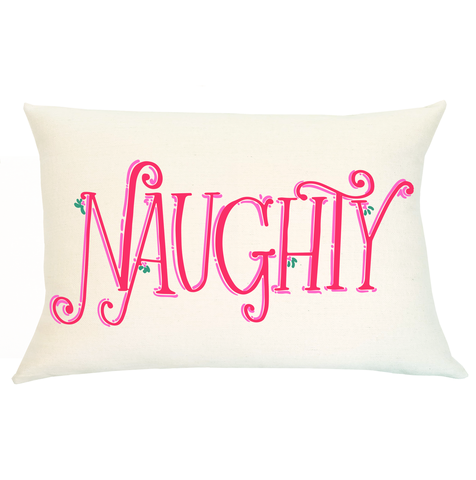 Pillow Lumbar - Naughty - Insert Included