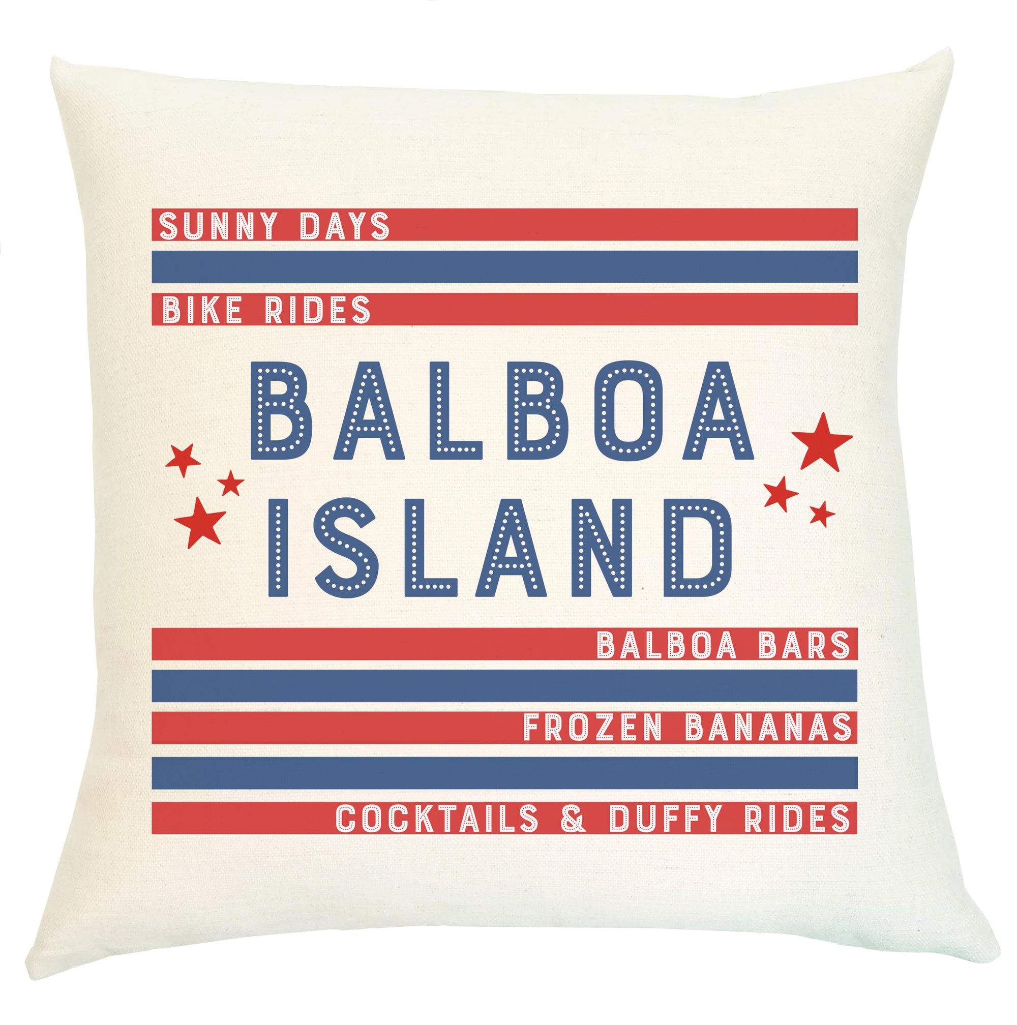 Pillow Personalized - City and Stripes