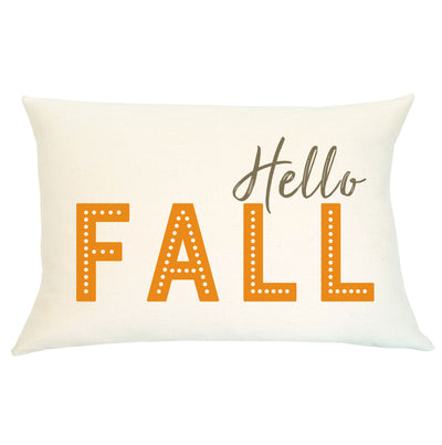 Pillow Lumbar - Hello Fall - Insert Included
