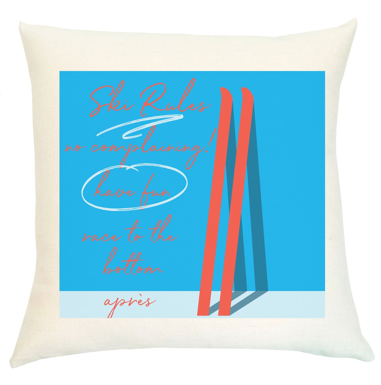 Pillow - Ski Rules