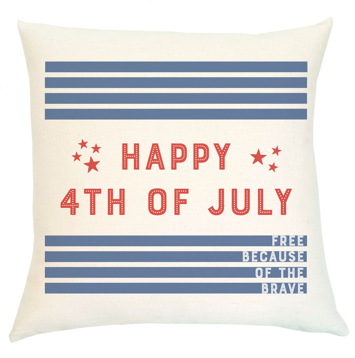 Pillow - 4th of July Stripe