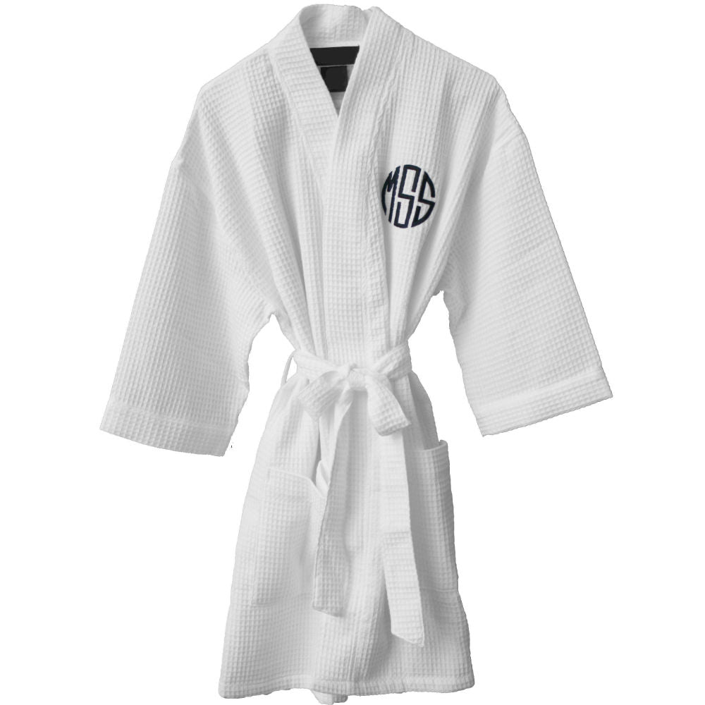 Manaweave Robe Personalized Waffle Weave Robe - South Austin Lane